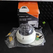 Wisenet HD+ HCV-6070R 2MP 1080p Analog HD IR Dome Security Camera - New,Open Box