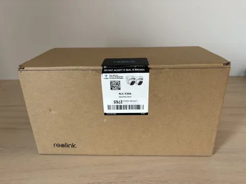 Reolink 2pcs 5MP PoE IP Security Camera Person Vehicle Detection RLC-520A