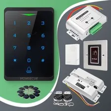 HOMSECUR Weatherproof IP66 APP WIFI Password RFID Access Control Anti-Tamper