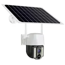 Solar Security Cam – PIR Detect, Color Night Vision, WiFi/4G