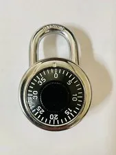 General Security Combination Padlock Black - 48mm - Opened But Never Used