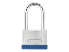 ABUS Mechanical 40mm Silver Rock™ 5 Padlock Long Shackle 40mm Keyed Alike ABUKA