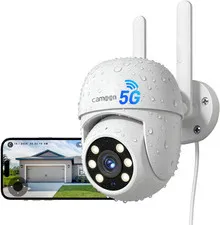 Wifi Security Camera Outdoor Wired, Camera for Home Security | 2.4/5Ghz Wifi, Au