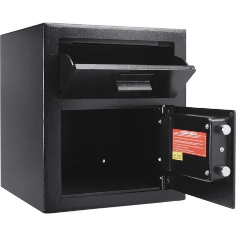 BARSKA AX11932 Cash Depository Safe,0.72 cu ft,Steel 20VK14