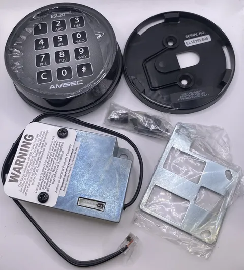 AMSEC ESL20 Electronic Safe Lock Keypad Kit BRAND NEW