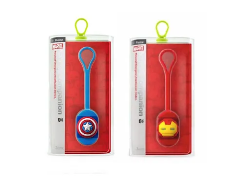 Marvel x Bone - Safety companion guardian Bluetooth self-defense alarm  