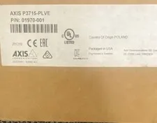 AXIS P3715-PLVE IP/Network Wired Network Camera, MPN 01970-001