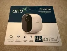 (Lot of 2) Arlo Essential VMC2030W-100NAS Spotlight Single Wireless Camera