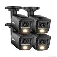 Security Camera 4 Pack 1080P TVI Outdoor Indoor IP66 Night Vision 100ft BNC