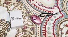 Women's Personal Safety Alarm/Flashlight Keychain Purple Brand New **CLEARANCE**