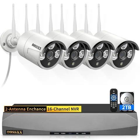 (2026 Update) Wireless WiFi Outdoor Security Camera System, IP67 Waterproof D...