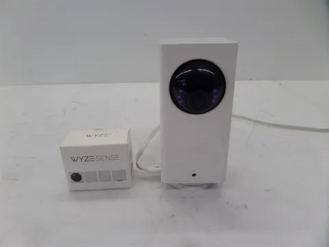Wyze Cam Pan WYZECP1 Wi-Fi Night Vision Pan/Tilt Home Camera w/ Wyze Sensor Kit