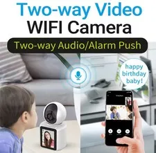 New Super A.I Robot Security Camera Video Calling Two Talk 64gb Sd Card  1080p