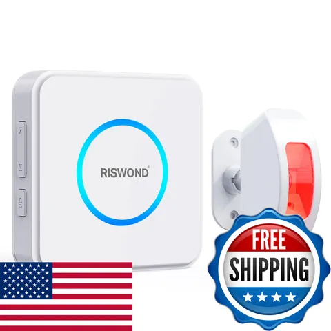 Amhey Wireless Motion Sensor Alarm Indoor Motion Detector Alarm For Business