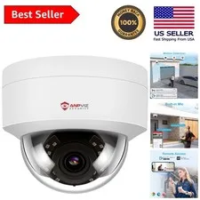 Advanced 4MP PoE Dome Camera - Indoor/Outdoor, Motion Detection, Night Vision