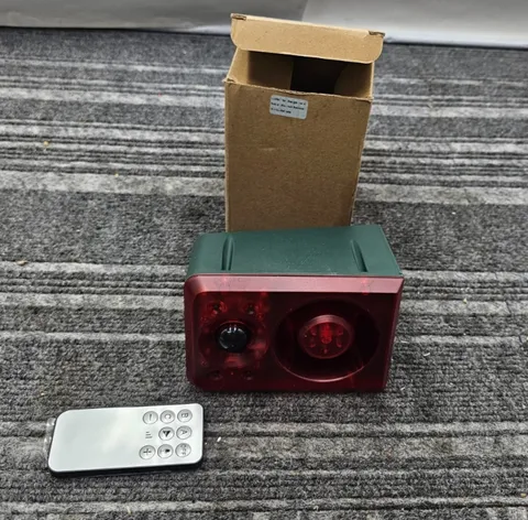 HULPPRE Solar Outdoor Motion Sensor Alarm-Dog Barking / Sound