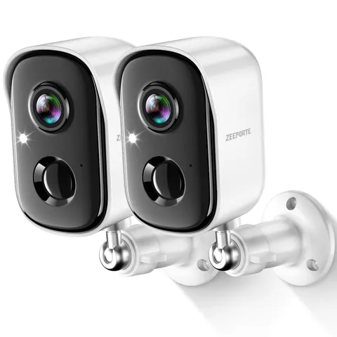 Security Cameras Wireless Outdoor, 2K Cameras for Home Security with Color Ni...