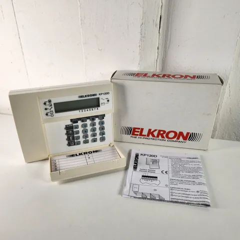 Elkron KP120D KP4000211 Alarm Keyboard Used