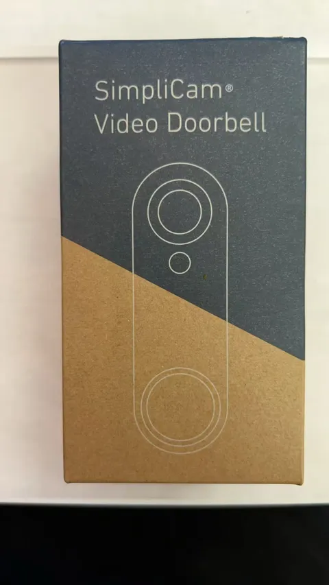 SimpliSafe Pro Smart Doorbell Home Security Wired Video 1080p Wi-Fi - White NIB