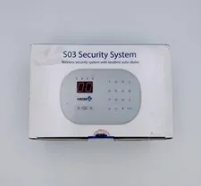Fortress S03 Security System w/ Landline Dialer New Sealed - 30 DAY WARRANTY