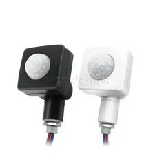 AC85-265V PIR Infrared Motion Sensor Detector AC 10MM Black/White