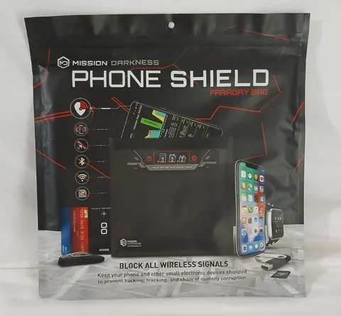 Mission Darkness Non-window Faraday Bag For Phones   Signal Blocking NEW Sealed