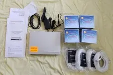 Luxor LX-4PRO 4 Channel DVR Security Surveillance CCTV System Cameras No Disc
