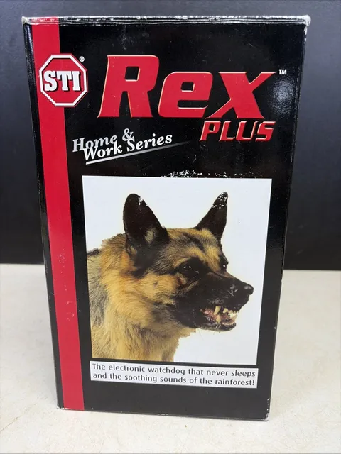 STI Rex Plus Electronic Watchdog Barking Dog Alarm ED-50 NEW OPEN BOX