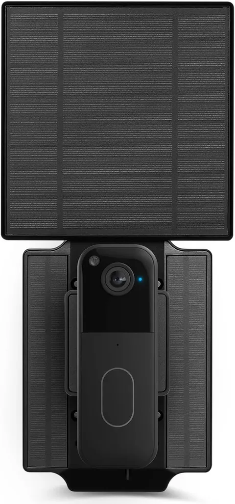 Solar Charger Compatible with Blink Video Doorbell (2Nd Gen) – Triple Solar Pane