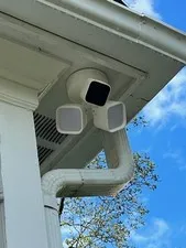 Blink Smart Security Floodlight Camera, 2600 Lumens, HD Works with Alexa (White)