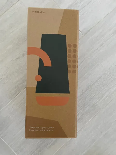 BRAND NEW SimpliSafe Base Station - Current Gen 3 (Latest) + Power Adapter