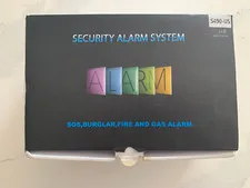 Security Alarm System SOS, Burglar, Fire, & Gas Alarm S490-US