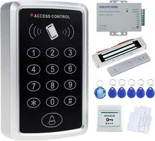 Stand-Alone Door Access Control System Kit w/180Kg/350Lbs Electric Magnetic Lock