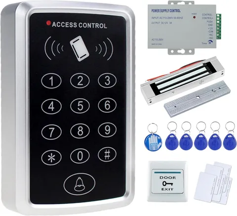 Stand-Alone Door Access Control System Kit w/180Kg/350Lbs Electric Magnetic Lock