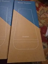 SimpliSafe Indoors Security Base Station  With Camera Smoke Detector