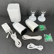 Eufy Cam 2 Pro & HomeBase 2 2-Camera Complete Security System - White