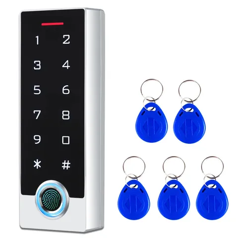Metal Fingerprint Door Access Control Keypad System, Access Controller Stand-Alo