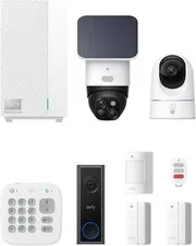 eufy E10 Security System 9pc No Fee 4G Backup 24hr Battery