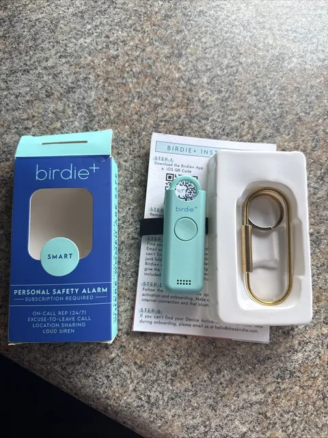 She’s Birdie The Original Personal Safety Alarm - Blue - 130dB Siren *Open Box*