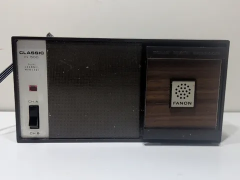 ✨VINTAGE✨Single Fanon Classic Series Model IN-500 Dual Channel Wireless Intercom