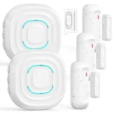 Door Chime When Door Opens,Door Entry Continuous Alarm Mode for Business/Home...