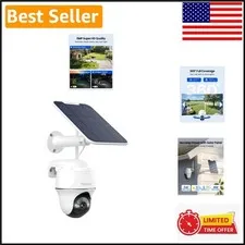 Smart Wireless Security Camera | 5MP Night Vision & App Control - 360° Coverage
