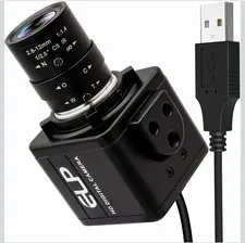 ELP 720P B/W Global Shutter High Speed USB Camera With 2.8-12mm Varifocal Lens
