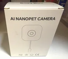 SnapBud AI NanoPet Wi-Fi IP/Network Indoor Surveillance Camera Color White