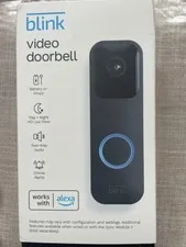 Blink Video Doorbell Black NEW IN BOX
