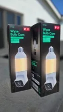 WYZE Bulb Cam - 2K HD Smart Light Bulb Security Camera with Color Night Vision