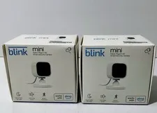 2 Pack Blink BCM00300U Mini Indoor Plug-in Smart Surveillance Camera New Sealed