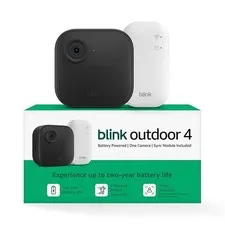2023 Blink-Outdoor 4 (4th Gen) with Sync Module Core - Black(B0B1N7LJD3)
