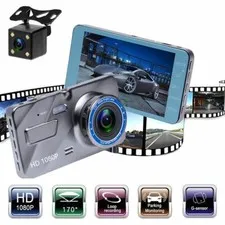 4" 1080P HD Car DVR Dash Cam Vehicle Camera Video Recorder Night Vision G-Sensor