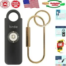 She’s Women’s Personal Safety Alarm – 130dB Siren & Strobe Light Keychain